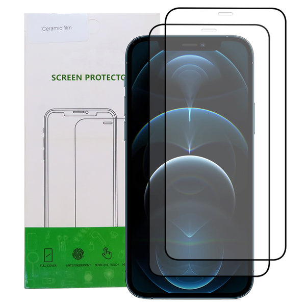 Ceramic Film Screen Protector for iPhone 12 Pro (2 pack)