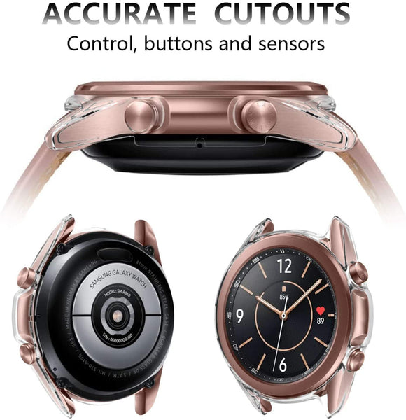 Samsung Galaxy Watch 3 TPU Clear case 2 pack
