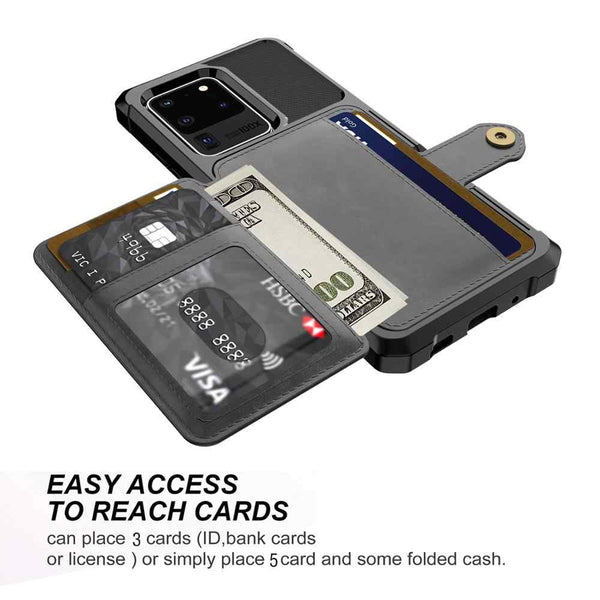 Flip Wallet Case for Samsung Galaxy S20