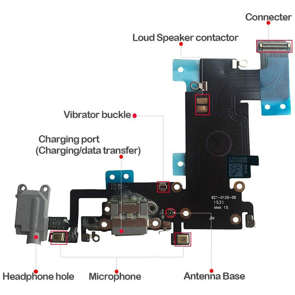 iPhone 6S Plus Charging Port Flex Cable