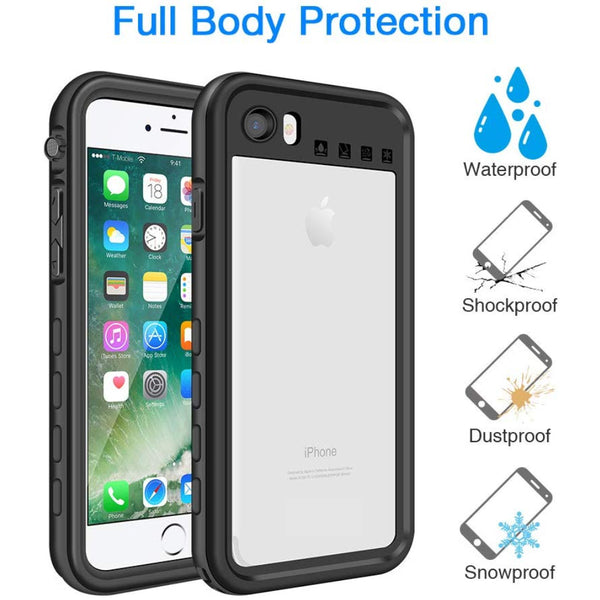 Shellbox Waterproof case for iPhone 6/6S - Black