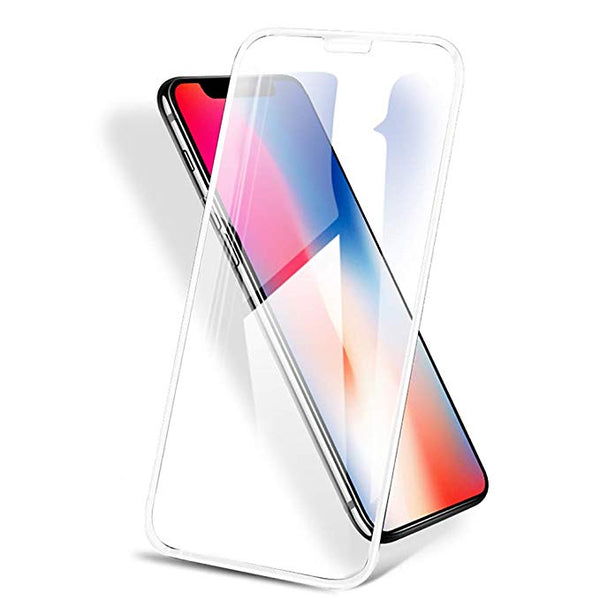 iPhone XS Max Curved Glass Screen Protector - White